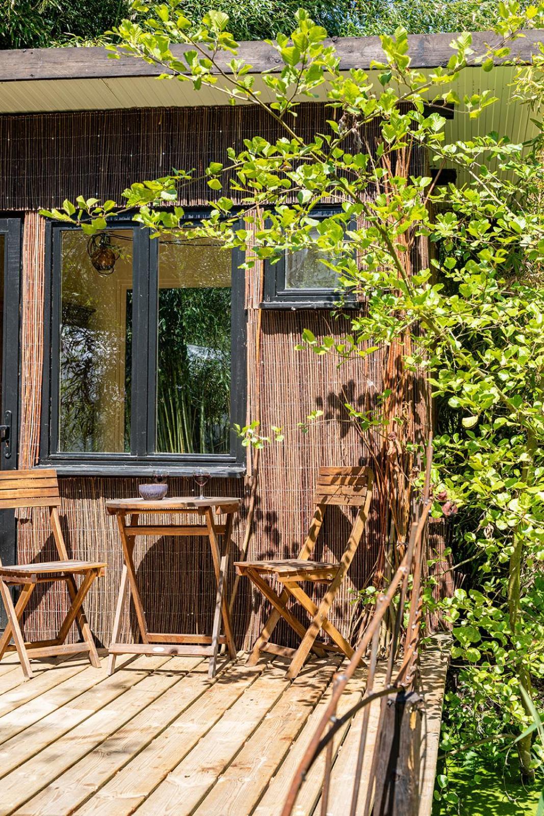 Les Cabanes Des Marais La Madelaine-sous-Montreuil Esterno foto
