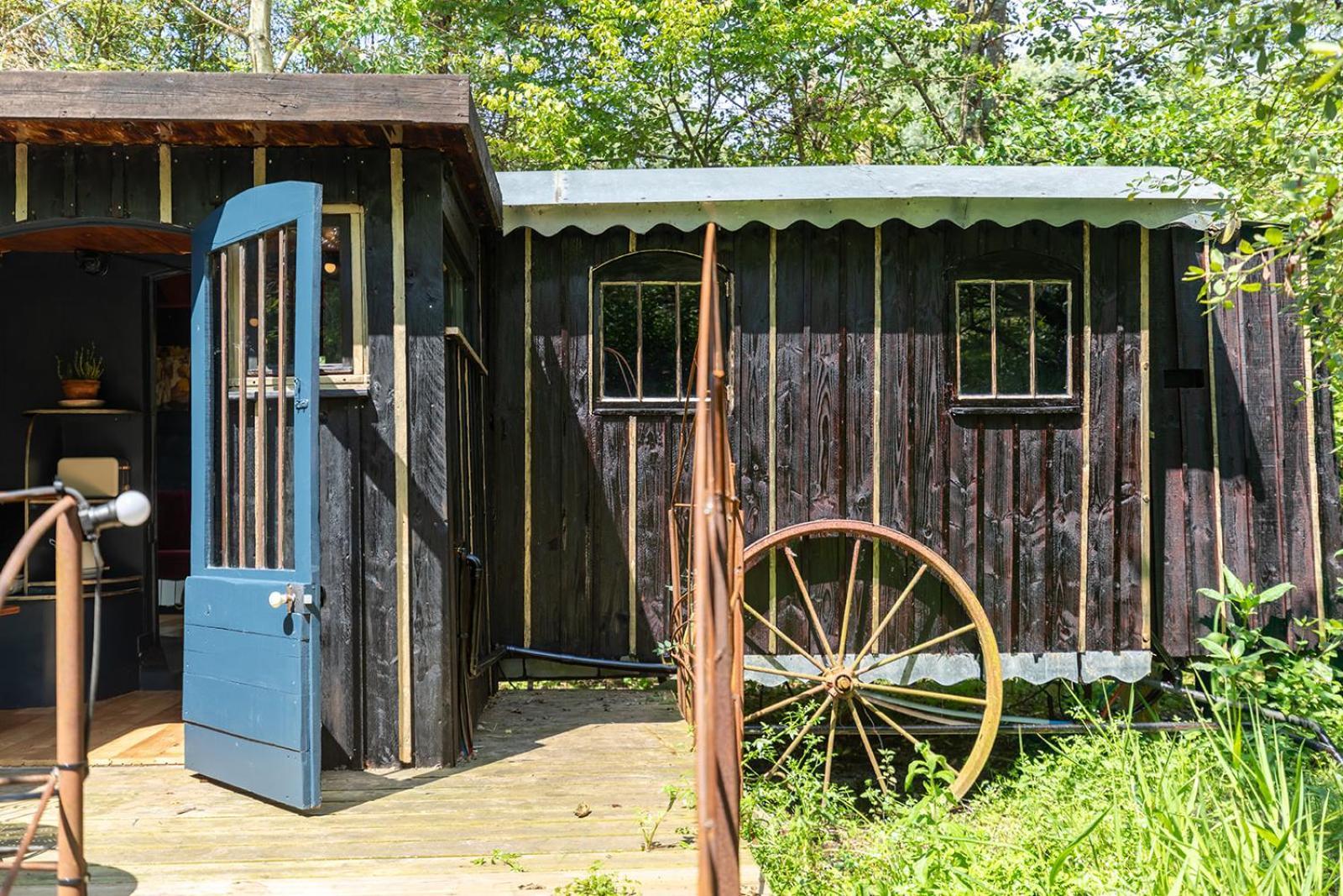 Les Cabanes Des Marais La Madelaine-sous-Montreuil Esterno foto